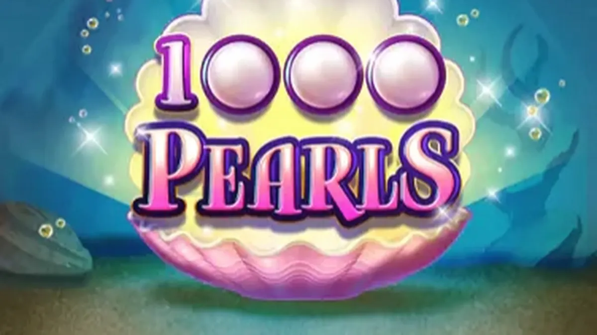 Interface do jogo 1000 Pearls com tema oceânico